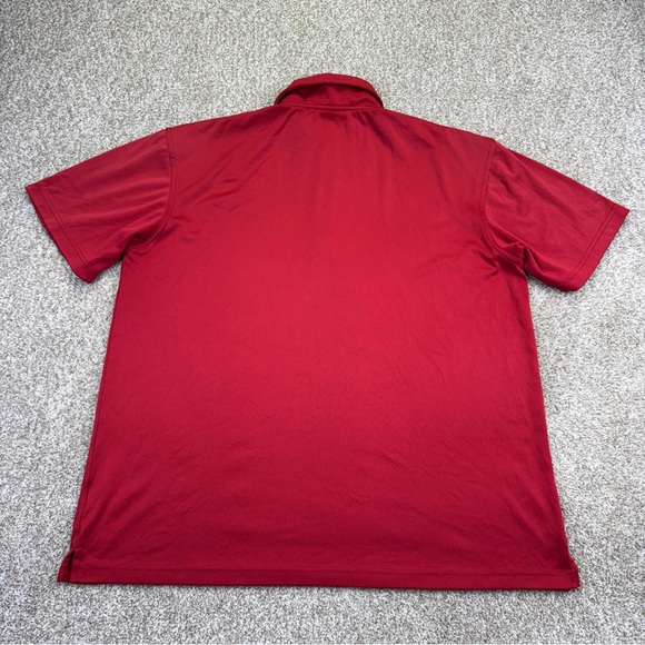 Masters Performance Augusta National Golf Polo Shirt men’s size L Red - Picture 6 of 12